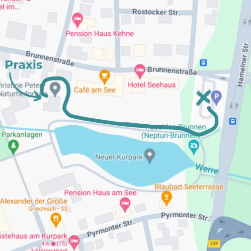 Wegbeschreibung Praxis Guido Brockmeyer